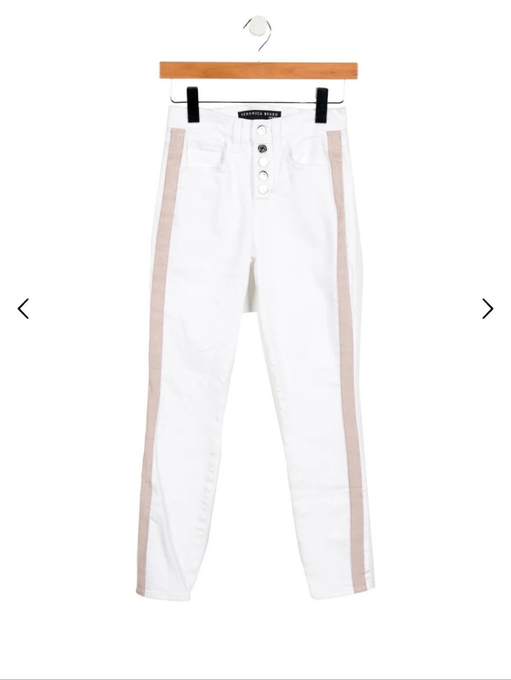 Veronica Beard Skinny Jean | 24 | White